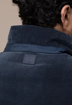 ATELIER corduroy bodywarmer met hoge kraag-State of Art Sale