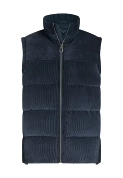 ATELIER corduroy bodywarmer met hoge kraag-State of Art Sale