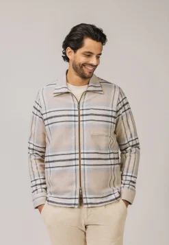 ATELIER geruit overshirt twill-State of Art Best