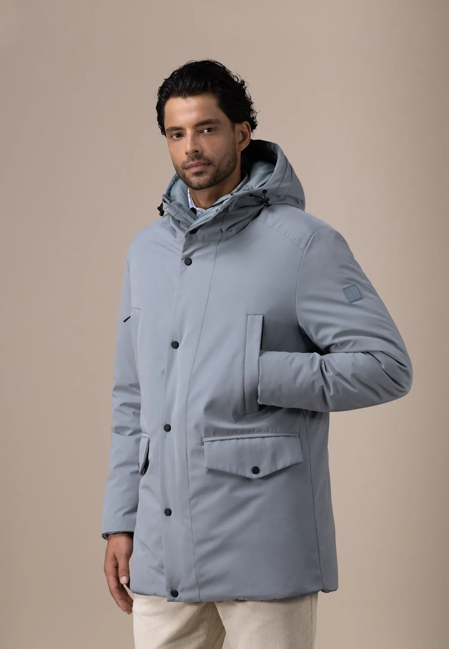 ATELIER omkeerbare parka met capuchon-State of Art Online