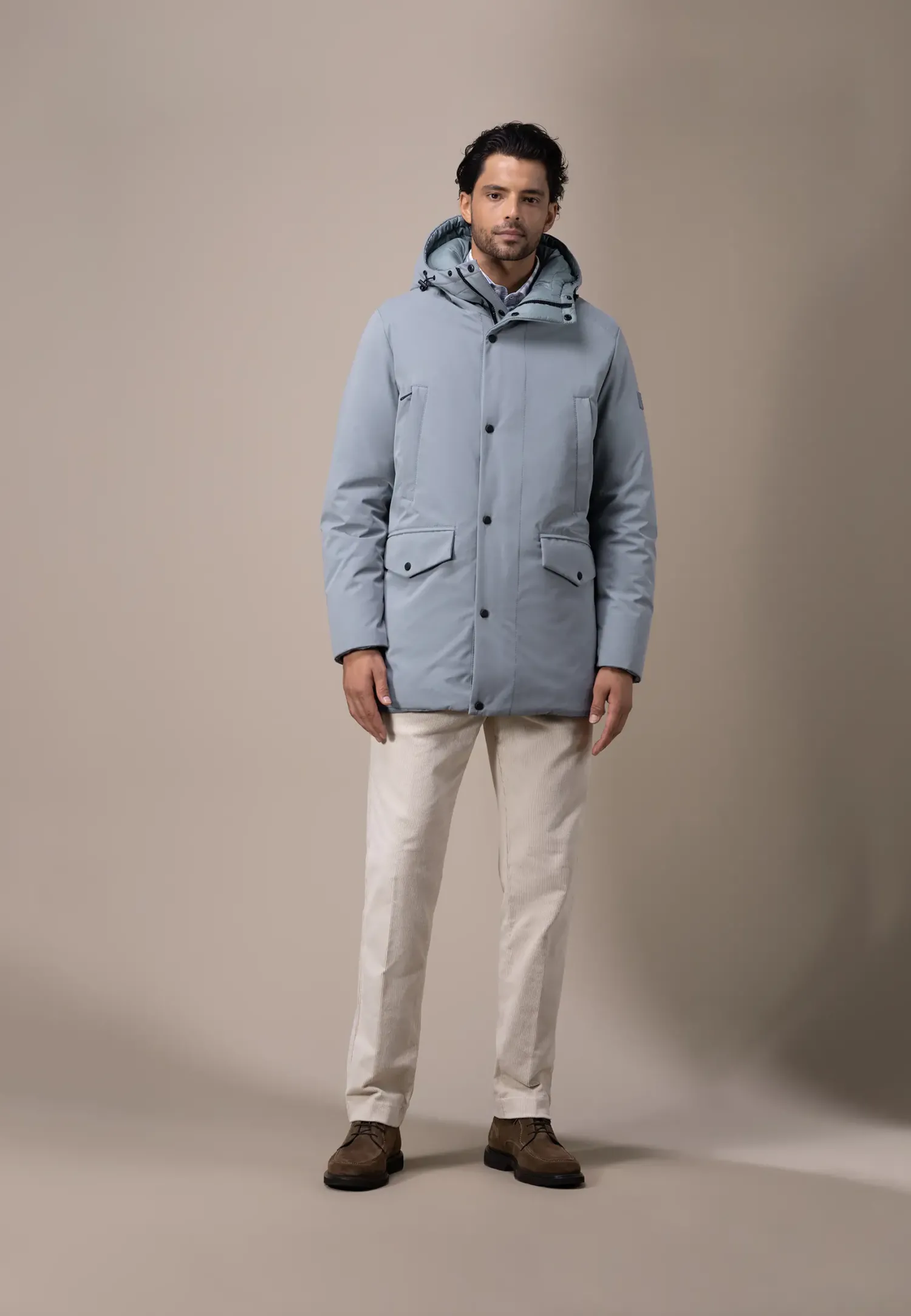 ATELIER omkeerbare parka met capuchon-State of Art Online