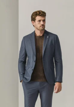 Blazer met stretch en klepzakken-State of Art Best