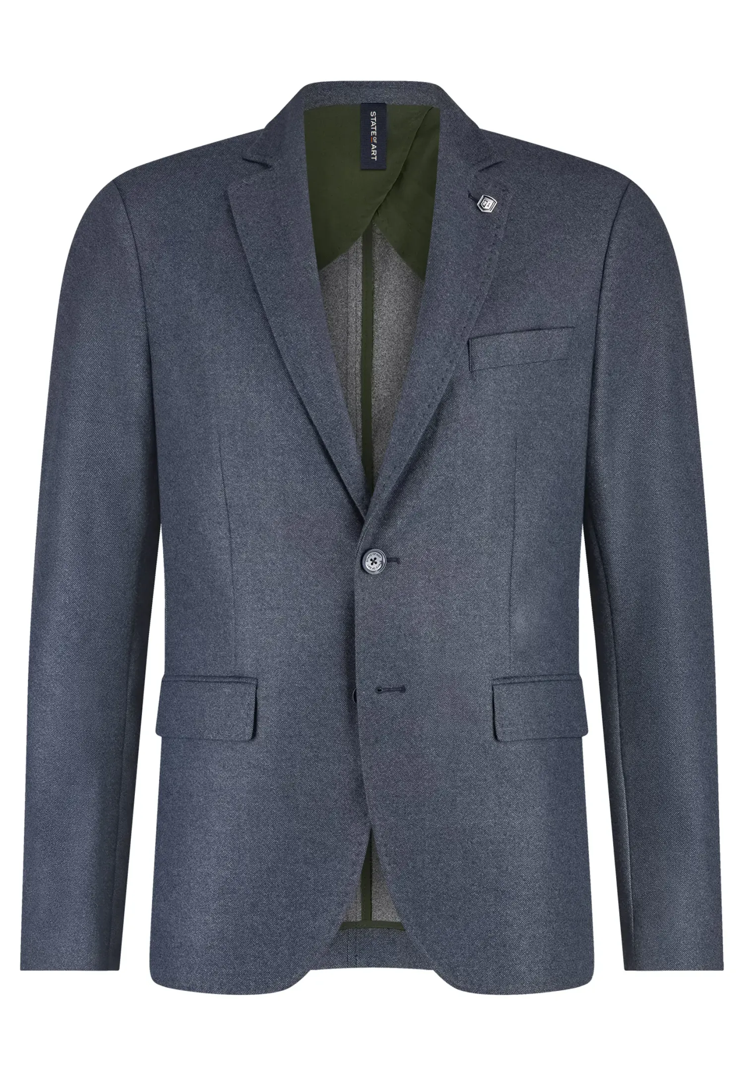 Blazer met stretch en klepzakken-State of Art Best