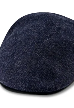 City Sport flat cap met visgraatmotief-State of Art New