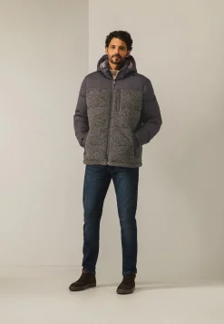 Comfortabele jas met teddy-accenten-State of Art Clearance