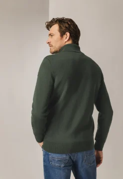 Dubbelgebreid vest met steekzakken-State of Art Online