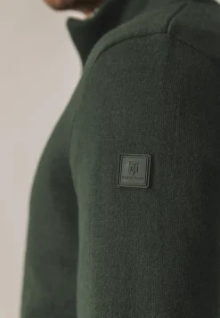 Dubbelgebreid vest met steekzakken-State of Art Online