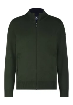 Dubbelgebreid vest met steekzakken-State of Art Online