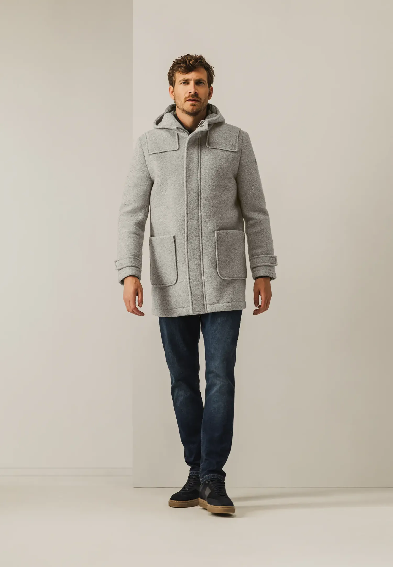Duffelcoat met capuchon-State of Art Discount