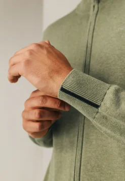 Fijngebreid vest met rits-State of Art Online