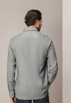 Gebreid overhemd van katoen-State of Art Clearance