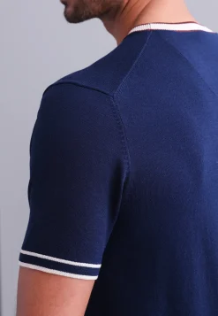 Gebreid T-shirt van een lyocellmix-State of Art Outlet