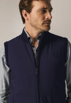 Gebreide bodywarmer met rits-State of Art Outlet