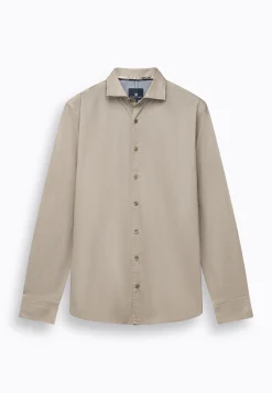 Gemêleerd overhemd van poplinstof-State of Art Clearance