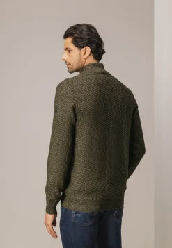Gemêleerd vest met structuurdessin-State of Art Best