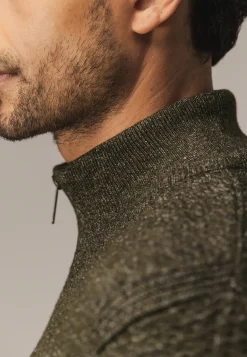 Gemêleerd vest met structuurdessin-State of Art Best