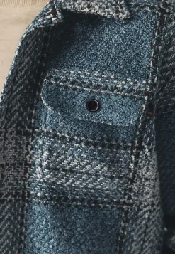Geruit overshirt met borstzakken-State of Art Best