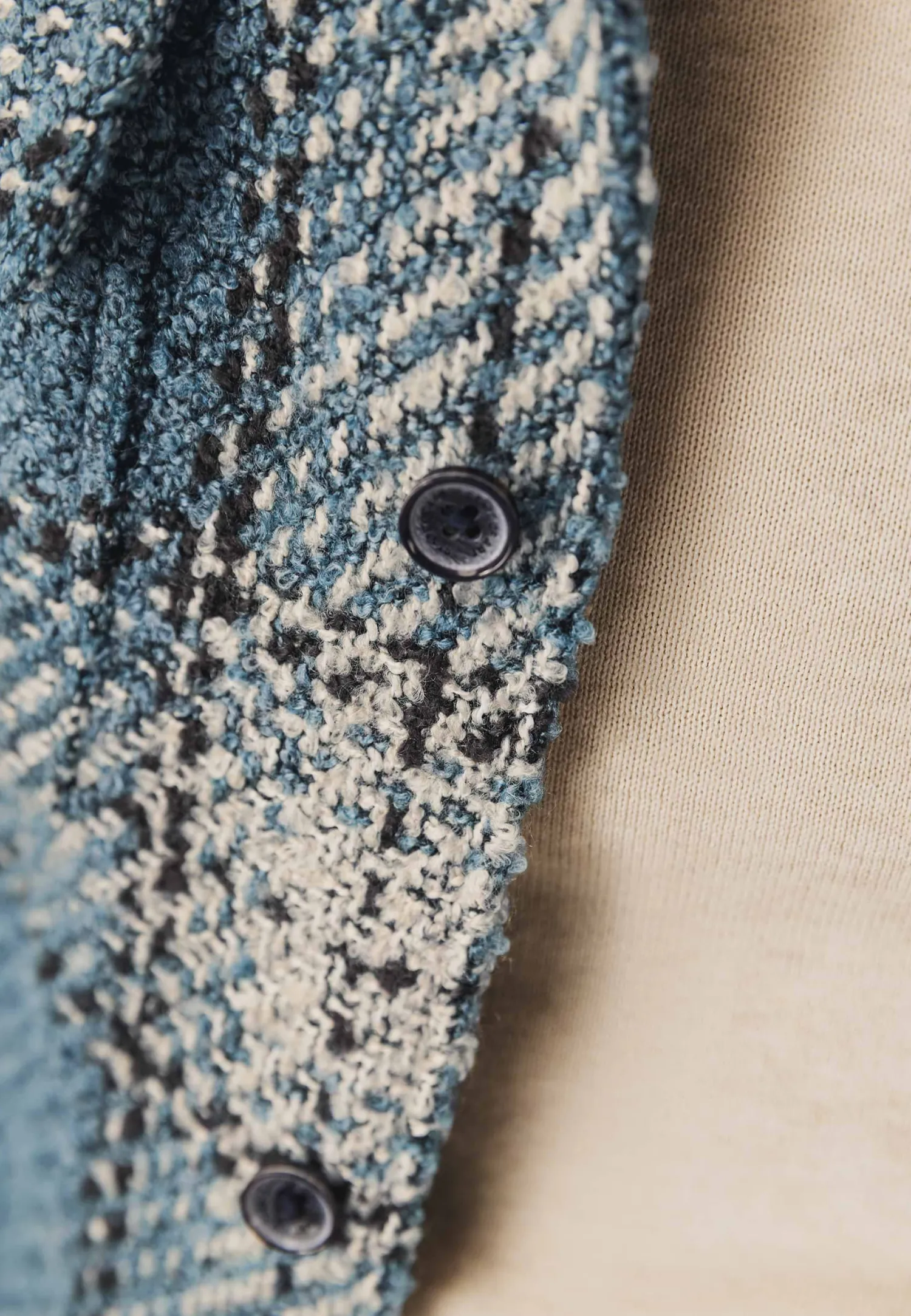 Geruit overshirt met borstzakken-State of Art Best