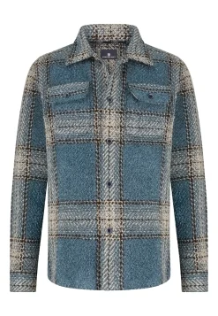Geruit overshirt met borstzakken-State of Art Best