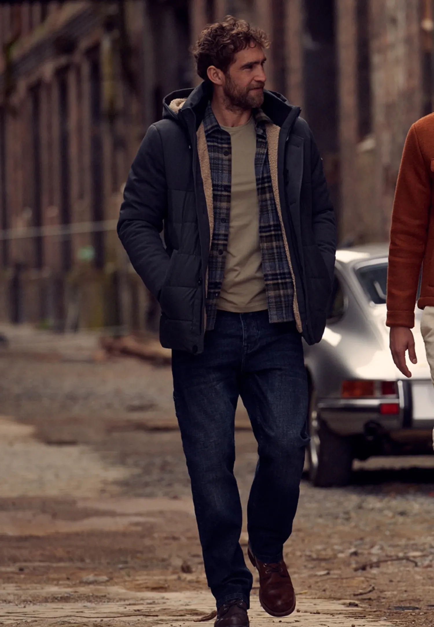 Geruit overshirt van twillstof-State of Art Discount