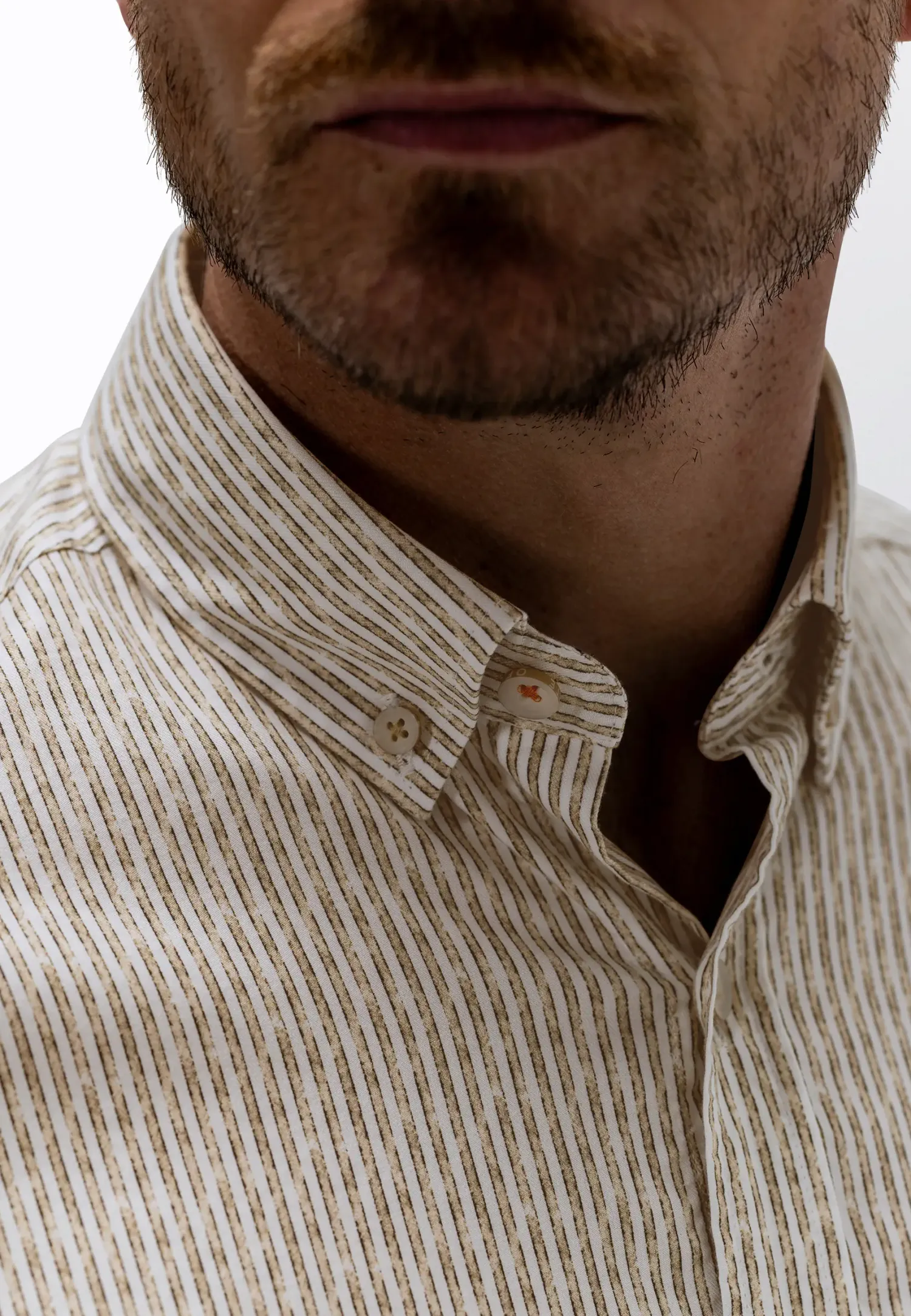 Gestreept poplin overhemd-State of Art Hot