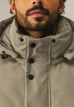 Gewatteerde parka met capuchon-State of Art Discount