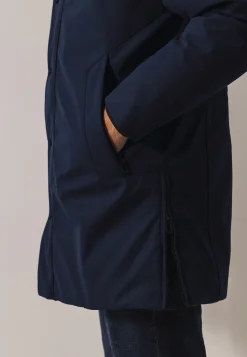 Gewatteerde parka met capuchon-State of Art