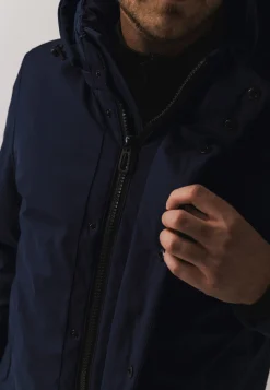 Gewatteerde parka met capuchon-State of Art