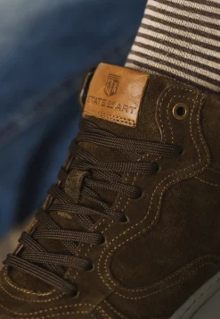 HARVEY halfhoge suède boot-State of Art Hot