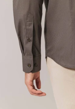 Katoenen overhemd met all-over print-State of Art New