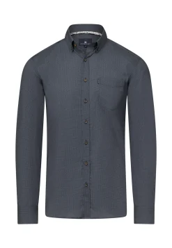 Katoenen overhemd met all-over print-State of Art Hot