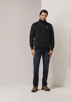 LE MANS CLASSIC polar fleece sweatshirt met halve rits-State of Art Hot