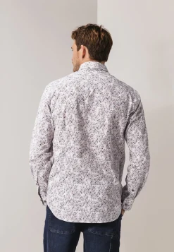 Overhemd met bloemenprint-State of Art Discount