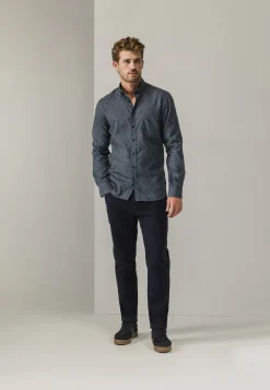 Overhemd met geometrische print-State of Art