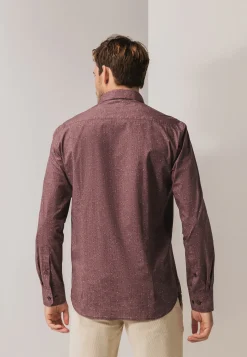 Overhemd met subtiele all-over print-State of Art New