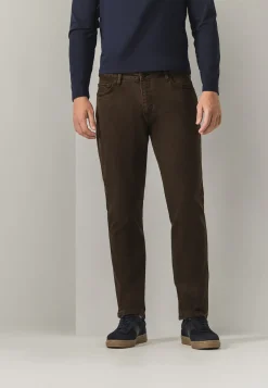 RACER 5-pocket van gekleurd stretchdenim-State of Art