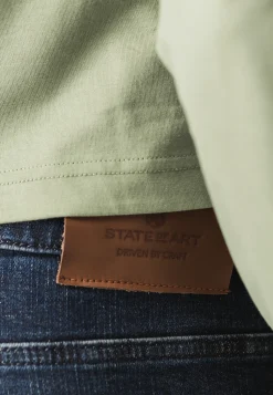 RACER 5-pocket van stretchdenim met carpenterzak-State of Art Outlet