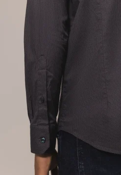 Regular fit overhemd met all-over print-State of Art Hot