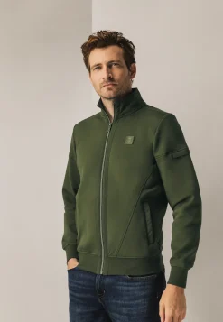 Sweatvest van een katoenmix-State of Art New