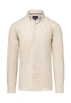 Twill overhemd met streepdessin-State of Art Online