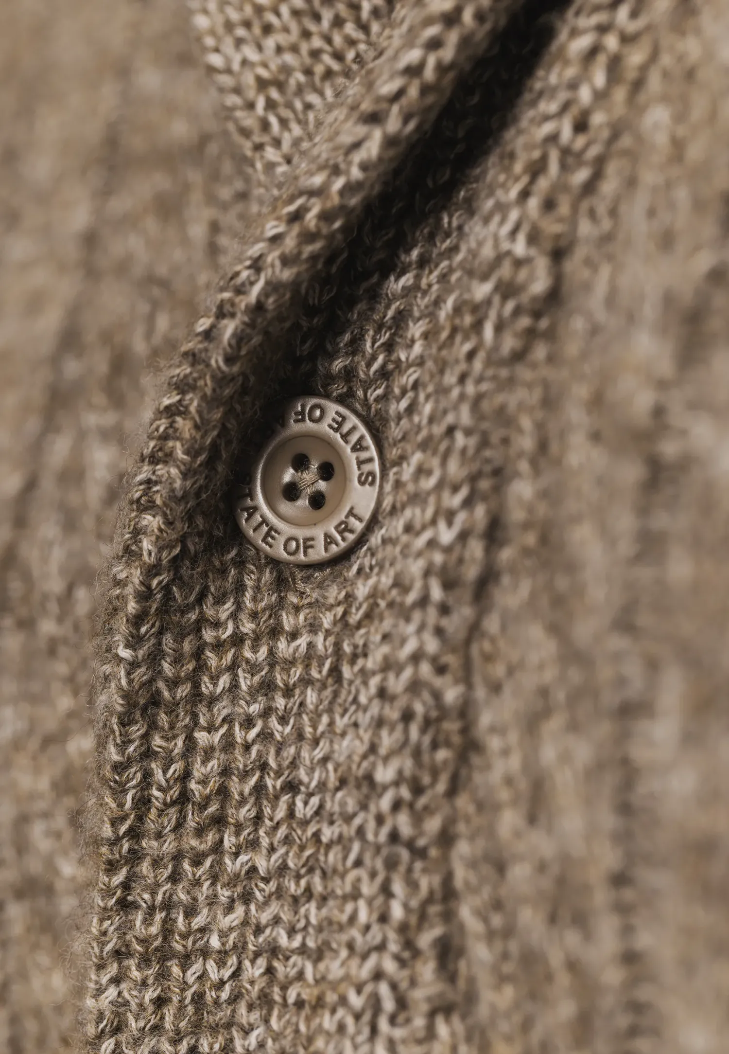 Vest met sjaalkraag van CIPRO-garen-State of Art New