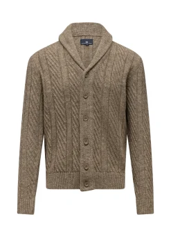 Vest met sjaalkraag van CIPRO-garen-State of Art New